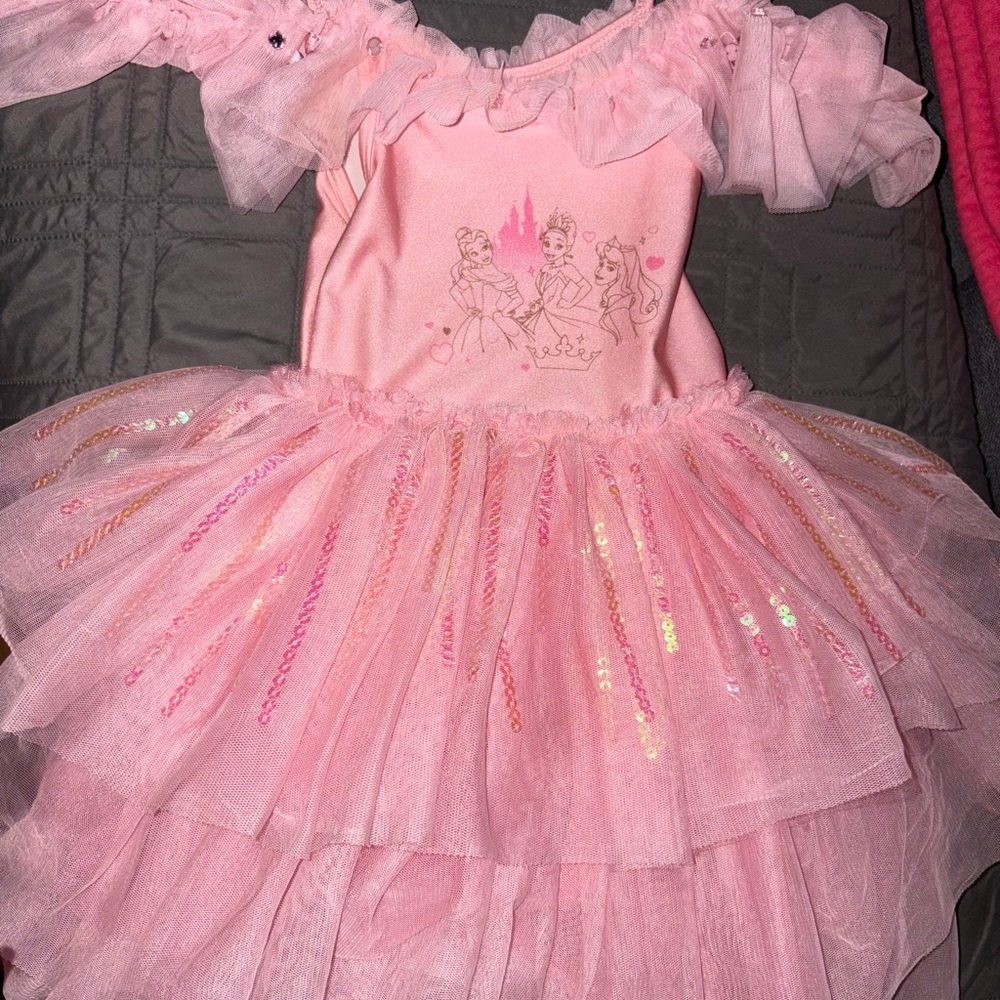 Disney Pink Tulle Princess Dress